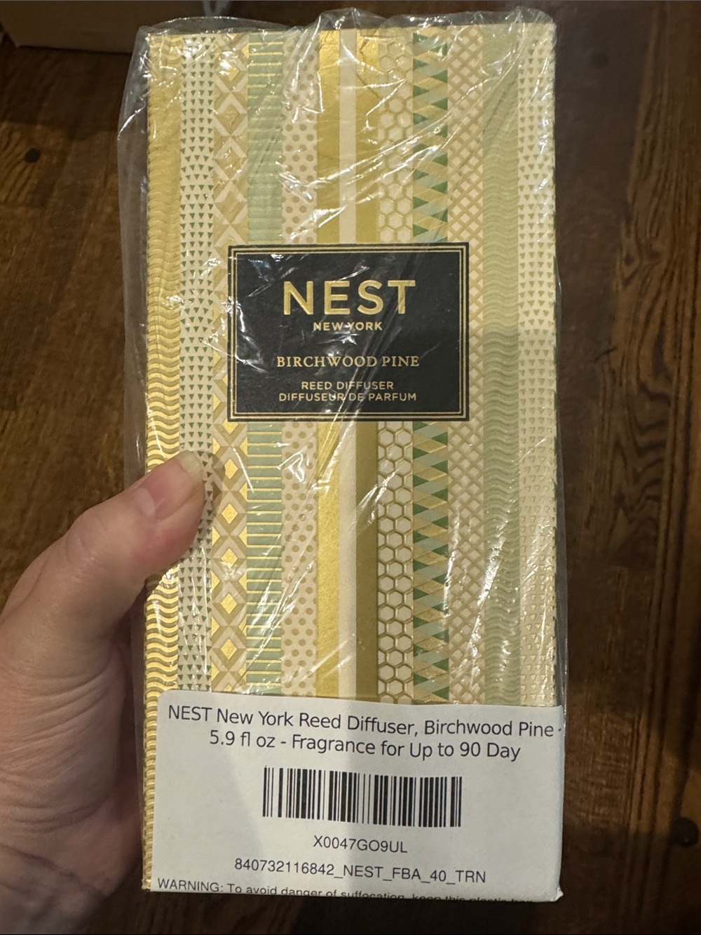 Nest~Birchwood Pine Reed Diffuser/5.9 fl oz/NIB! NWT! SEALED! Exp: 09/02/2027!